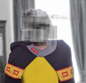 My cosplay of Xellos from Slayers.